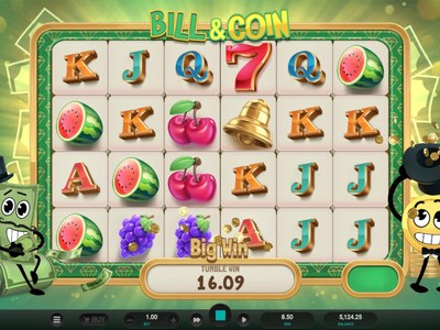 Видеослот Bill And Coin производителя Relax Gaming